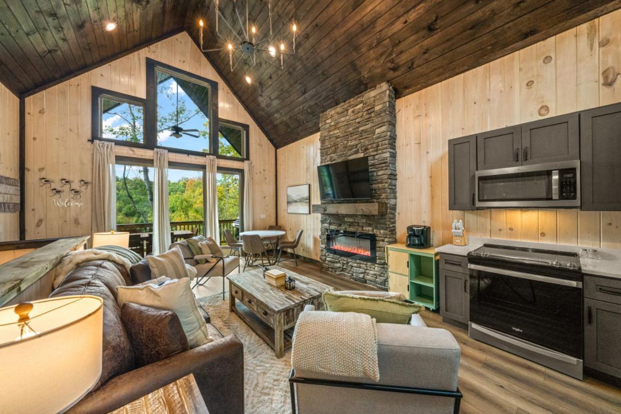 Cozy Cove Retreat W Lake View Hot Tub Firepit Dandridge Buitenkant foto